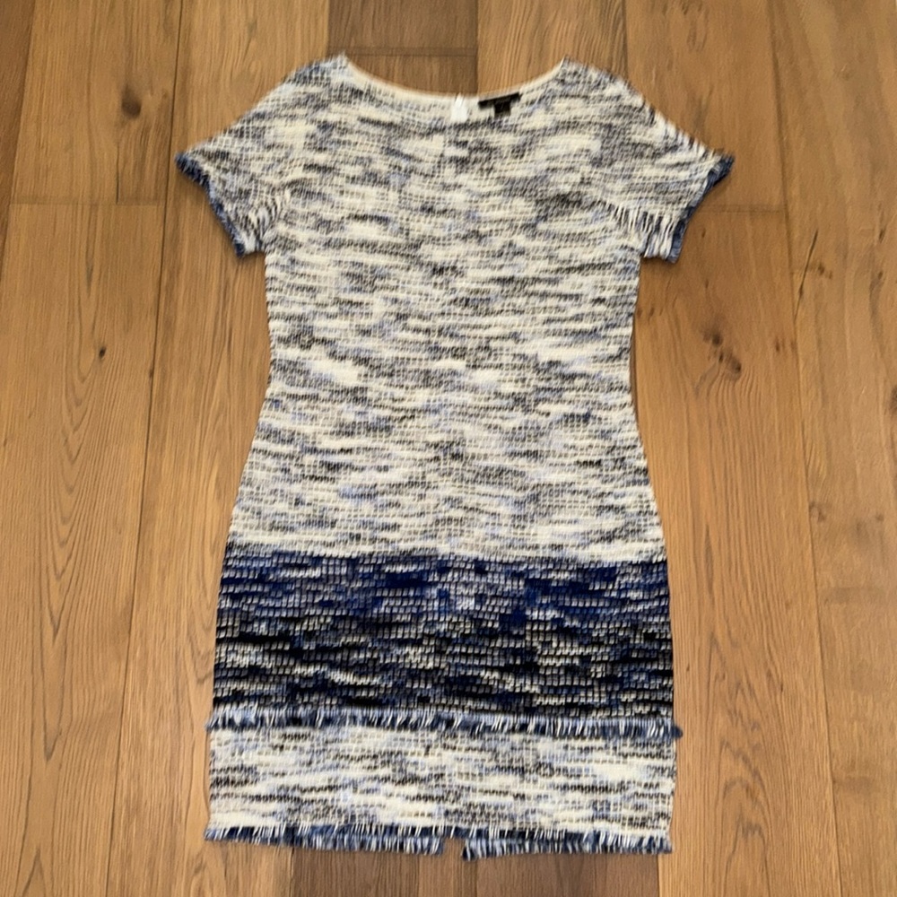 St. John Wool-Blend Sheath Dress